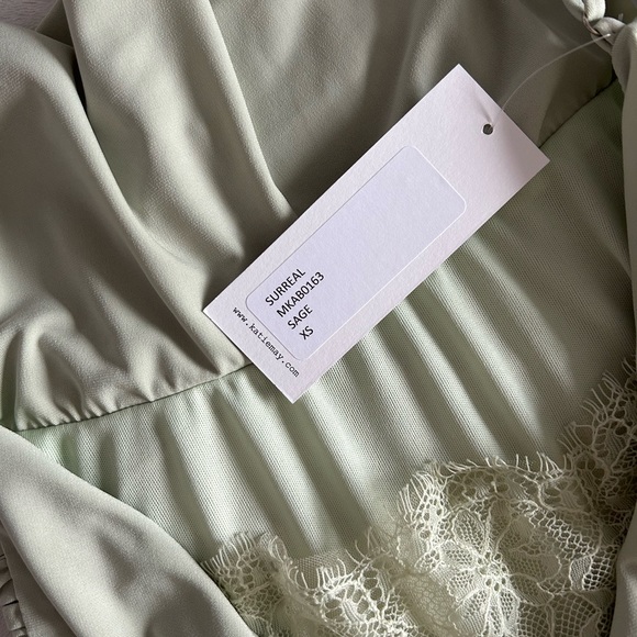 Katie May Surreal Gown in Sage - Picture 8 of 14